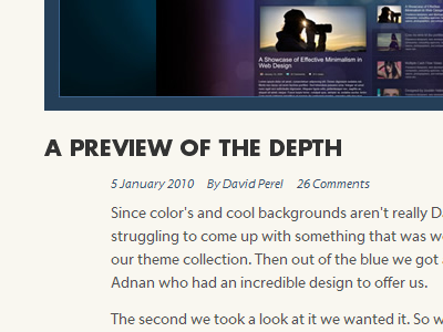 Blog Title Layout blog obox theme