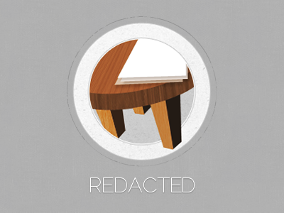 Redacted table... logo... thing