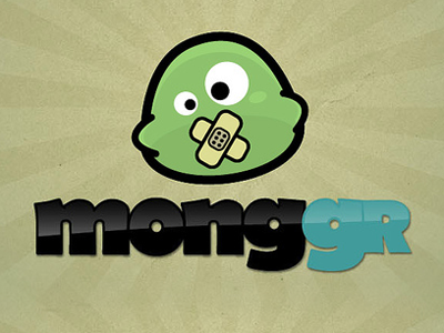 Monggr branding illustration logo webapp