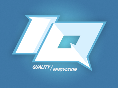 Quality/Innovation branding car audio design ice ice quality illustration iq logo photoshop texture webapp