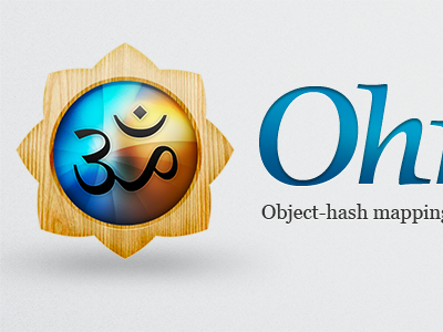 Polish: Ohm Icon aum branding icon ohm om opensource photoshop polished wip