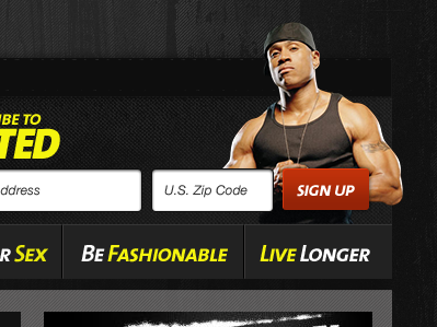 LL Cool J says "Sign Up!"