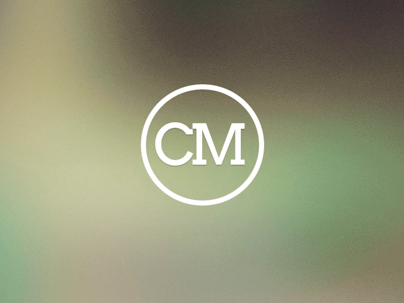 CM logo transition
