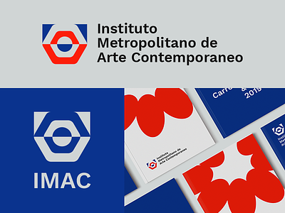 IMAC - Logo art design instituto isotype logo logodesign mockup typography university visual identity