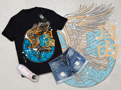 T shirt graphic Desing/Eagle