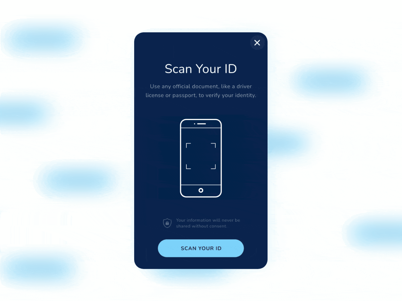 Scan your ID document