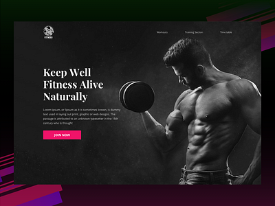 Fitness Website