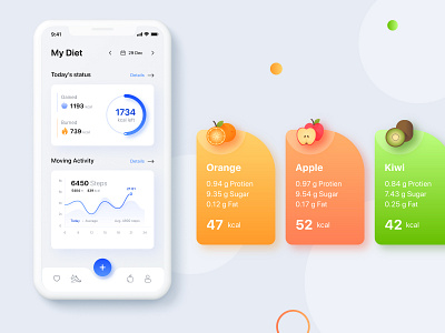 Fitness App by Planet X on Dribbble
