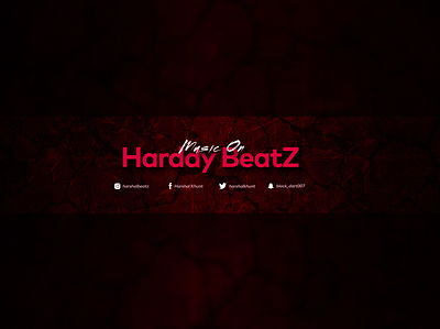 You Tube Banner - Harddy BeatZ youtuberindonesia youtubevideos