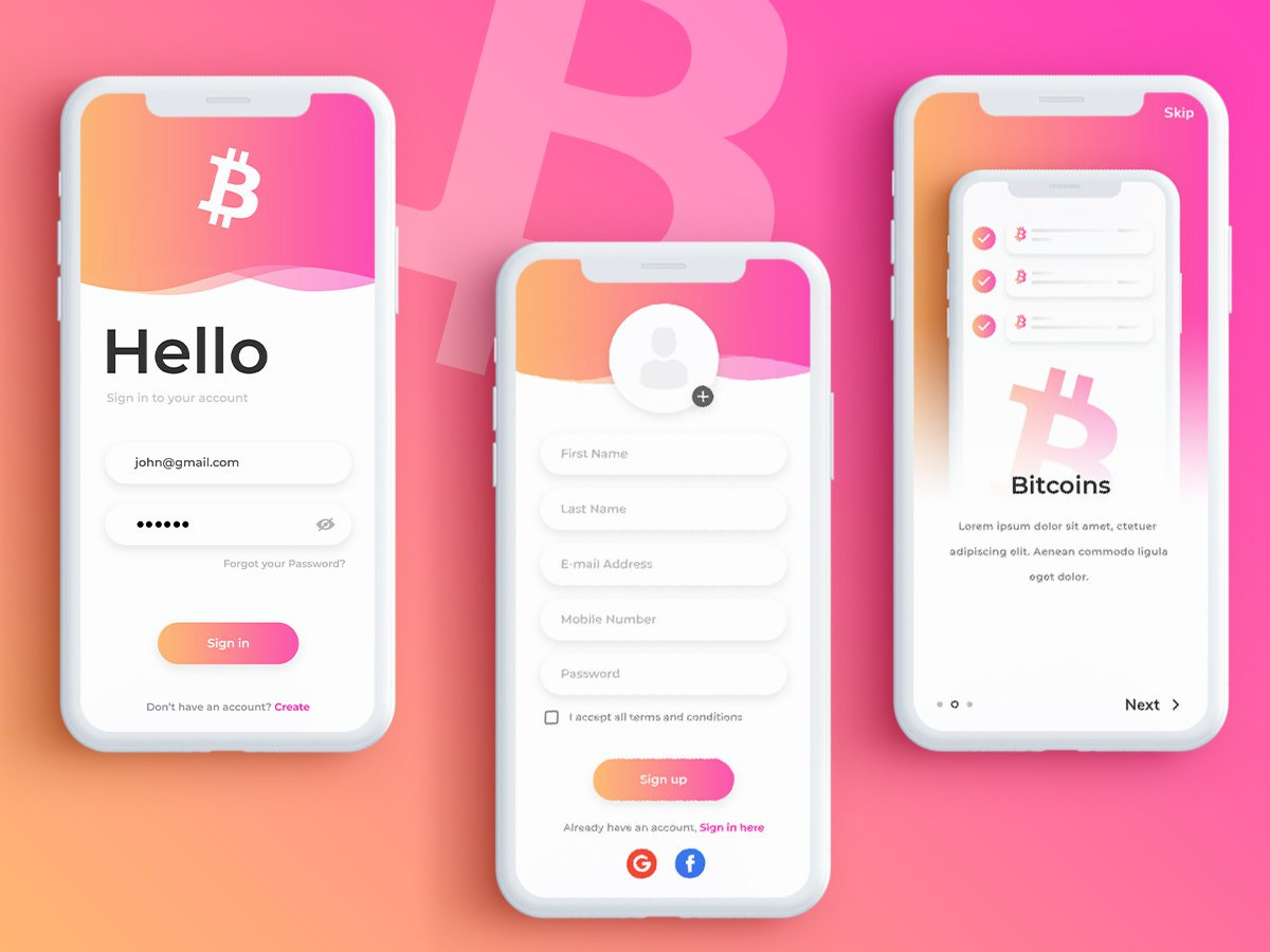 how to sign up for bitcoin