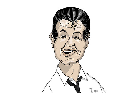 Caricature of Sylvester Stallone