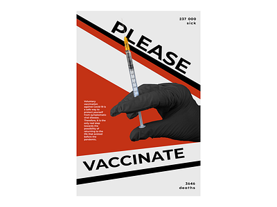 Poster for vaccination
