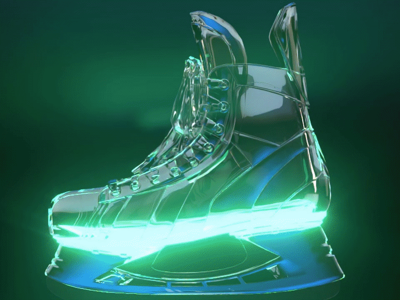 Glow Skates by sICFX on Dribbble