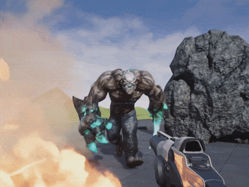 Crazy Mutant 3d cg fps game mutant shooter unreal unreal engine zenva