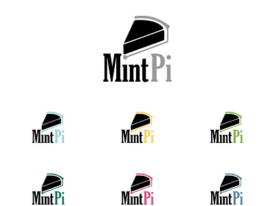 Mintpiallcolours brand identity branding icon illustration logo