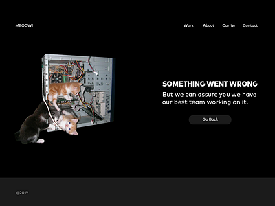 404 page - UI Ninja Challenge #6 404 page design ui