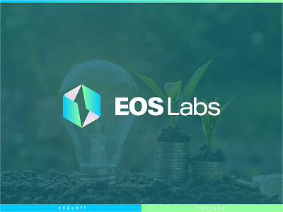 Eos Labs Logo branding company company logo corp corporate design efficiency energy laboratory logo logodesign type vector