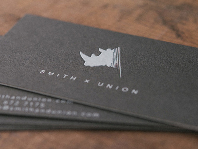 Smith x Union Business Cards branding creative direction design graphic design identity logo logo design print rebranding