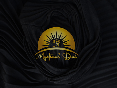 Mystical Dai Logo branding design illustartor illustration logo logo animation logos md logo modern photoshop animation simple