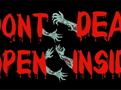 dont open dead inside design branding design illustartor illustration logo logo animation modern photoshop animation simple ui