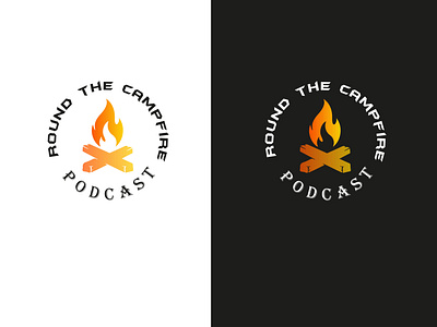 Round the Campfire Podcast logo