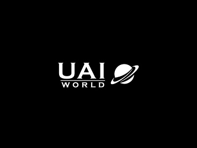 UAI WORLD LOGO 2022 best logo branding design illustartor logo logo animation modern simple uai world world world logo
