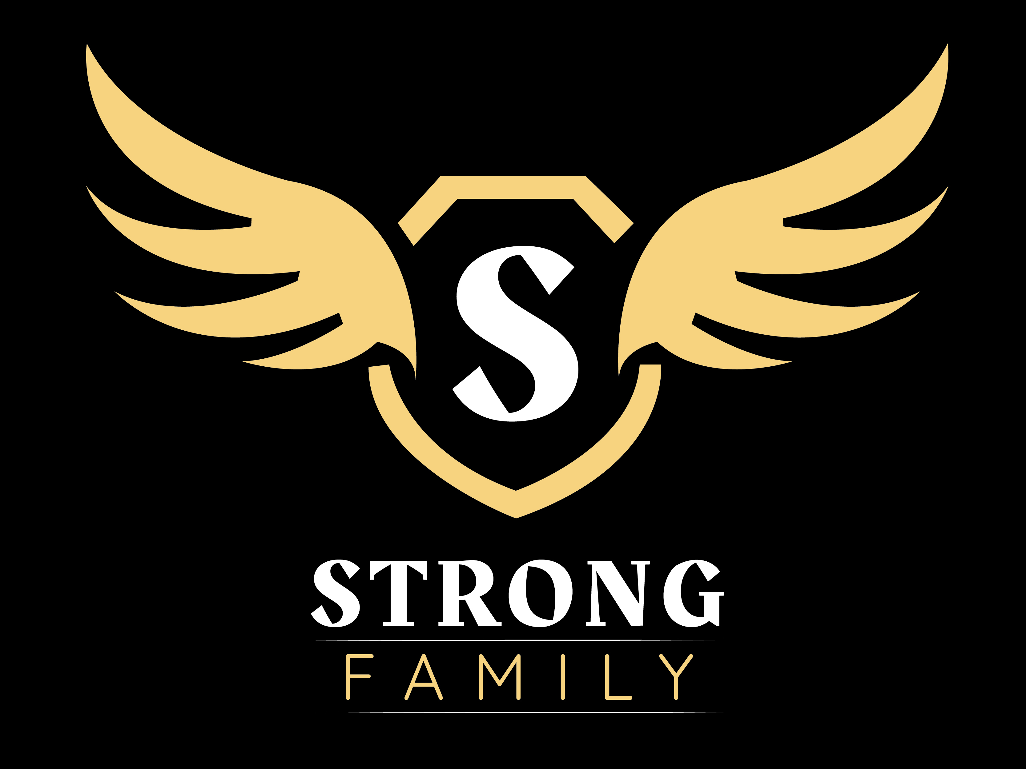 Strong Family Logo By Karim Mostafa On Dribbble