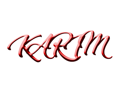 Karim Text 2019 animation branding design graphic design illustartor illustration logo logo animation logo design modern photoshop animation simple