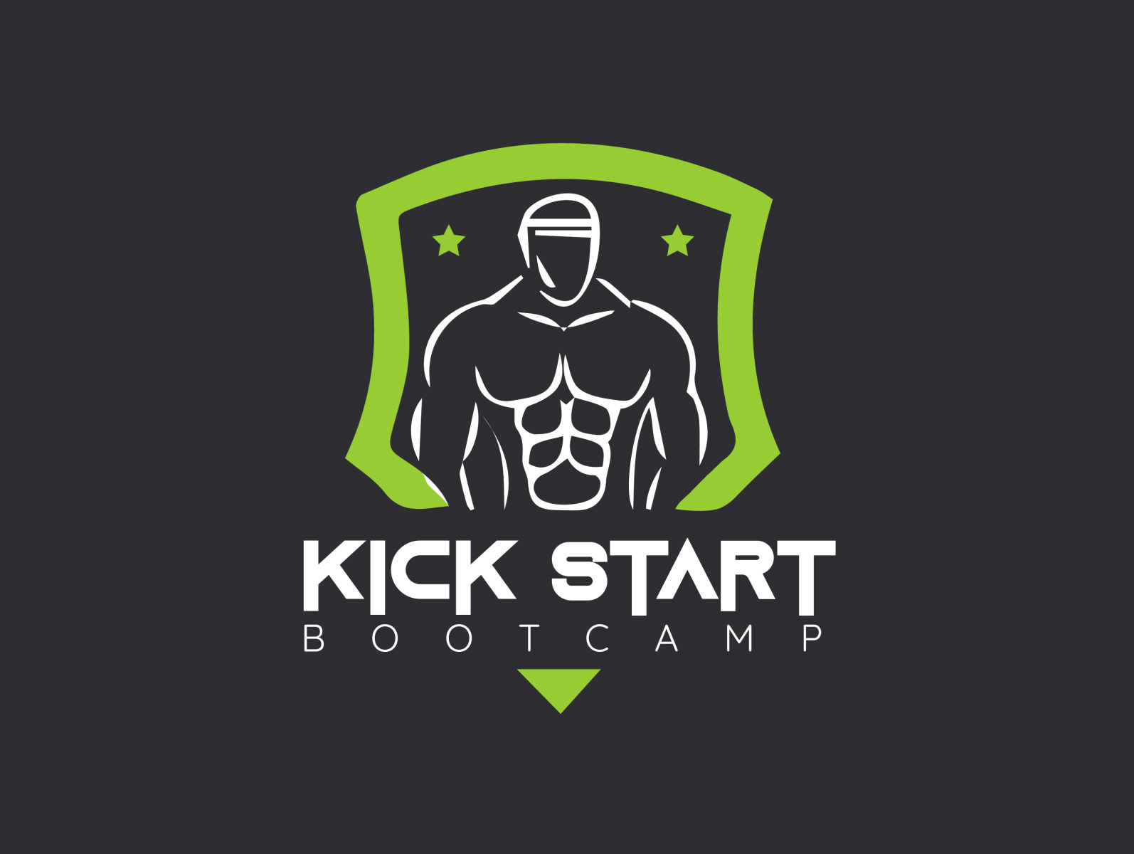 kick start logo by Karim Mostafa on Dribbble