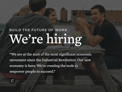 Crew is hiring — Come build the future of work