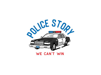 Police Cars adobe illustration artwork cars drawing graphic design hand drawn illustration tshirt tshirt design vintage