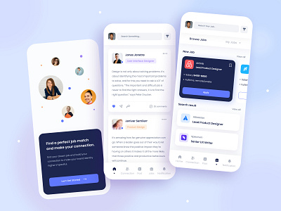 Job Search Platform Mobile App