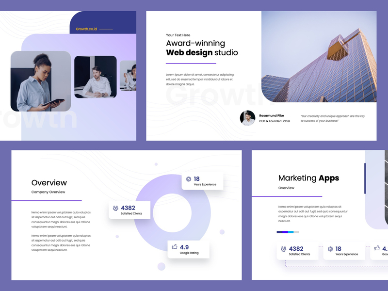 Startup Presentation - Pitch Deck agency branding business clean clean design google slides keynote pitchdeck powerpoint presentation startup template templates typogaphy ui uiux userinterface