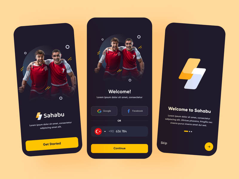 Introduce "Sahabu" - Sports Facilities Platform booking app clean clean ui football football app ios ios mobile app mobile app mobile design mobile ui reservation soccer app sport app sport design sports