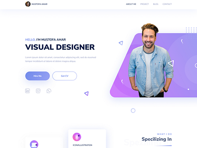 This is the concept of my website design. hope u enjoy guys by Mustofa ...