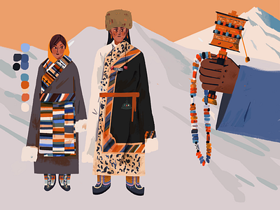 Tibet2 illustration