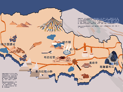 Tibet4 illustration