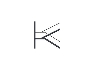 Letter K logo concept