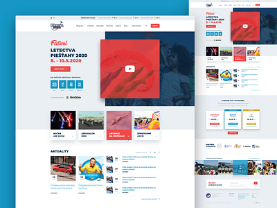 Air Fest design development typography ui ux web website