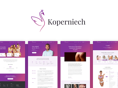 Koperniech branding design development logo typography ui ux vector web website