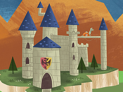 Castle castle chrono trigger illustration