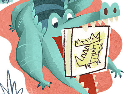 Portfolio croc artwork crocodile illustration portfolio
