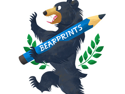 BearPrints bear illustration logo