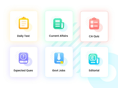 Exam Icon Set