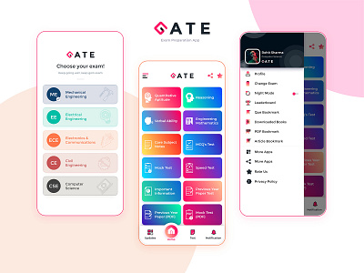 Gate Exam Preparation App