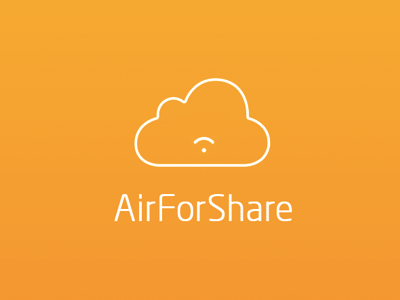 New AirForShare Logo airforshare design logo