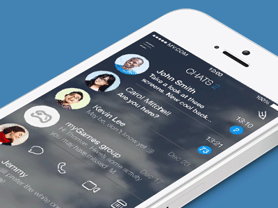 MyChat Messenger Animated Theme