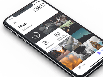 AirForShare 2.0 airforshare app ios iphone iphonex mockup ux