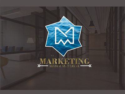 Marketing logo Design animation app branding design flat icon illustration illustrator loaded logo logo 3d logo alphabet logo design type typography ui ux vector web website