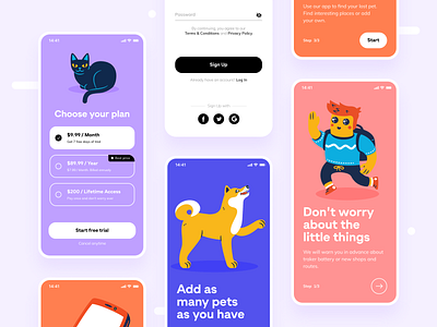 App onboarding design